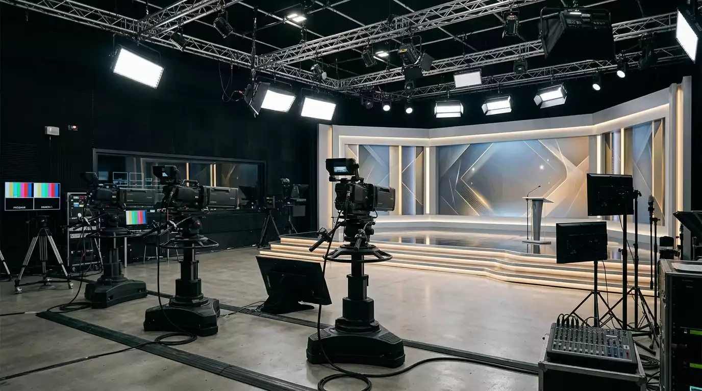 Evolution live dealer studio supplying UK online casino tables at scale